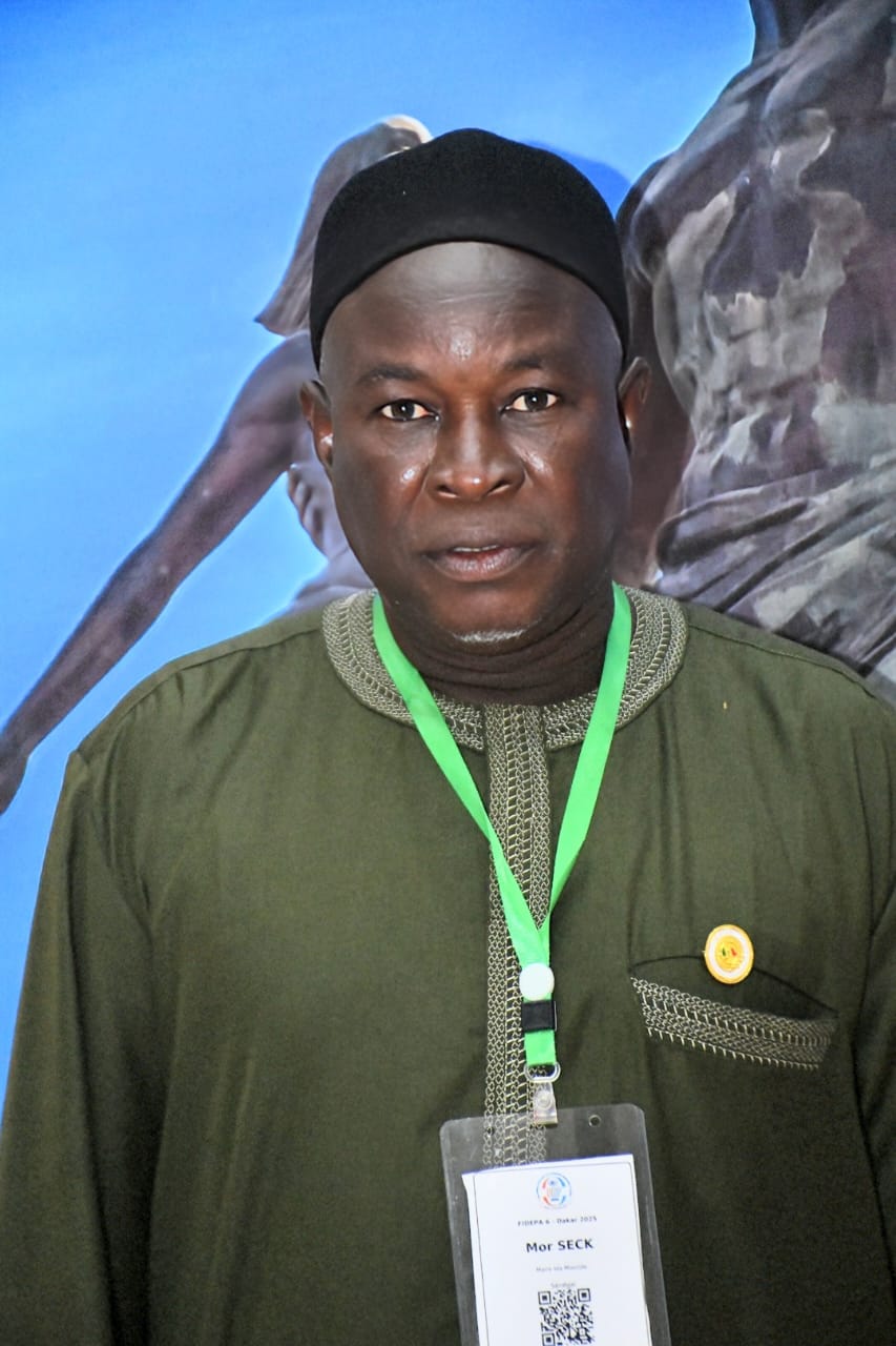 El Hadji Mor Seck, maire de la commune d'Ida Mouride